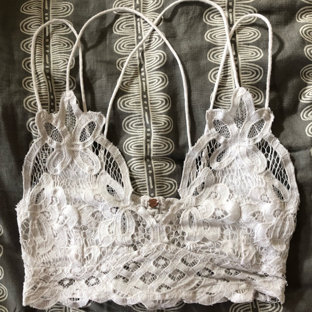 Adella Free People Bralette Small White